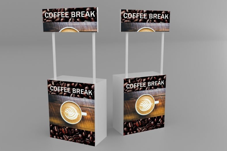 Promotional Stand Mockup 02